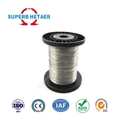 Kanthal BGH SHUQING Kvalitet Nickel Chrome Strip Flat Ribbon Trådar För Värmeelement Bandvärmare